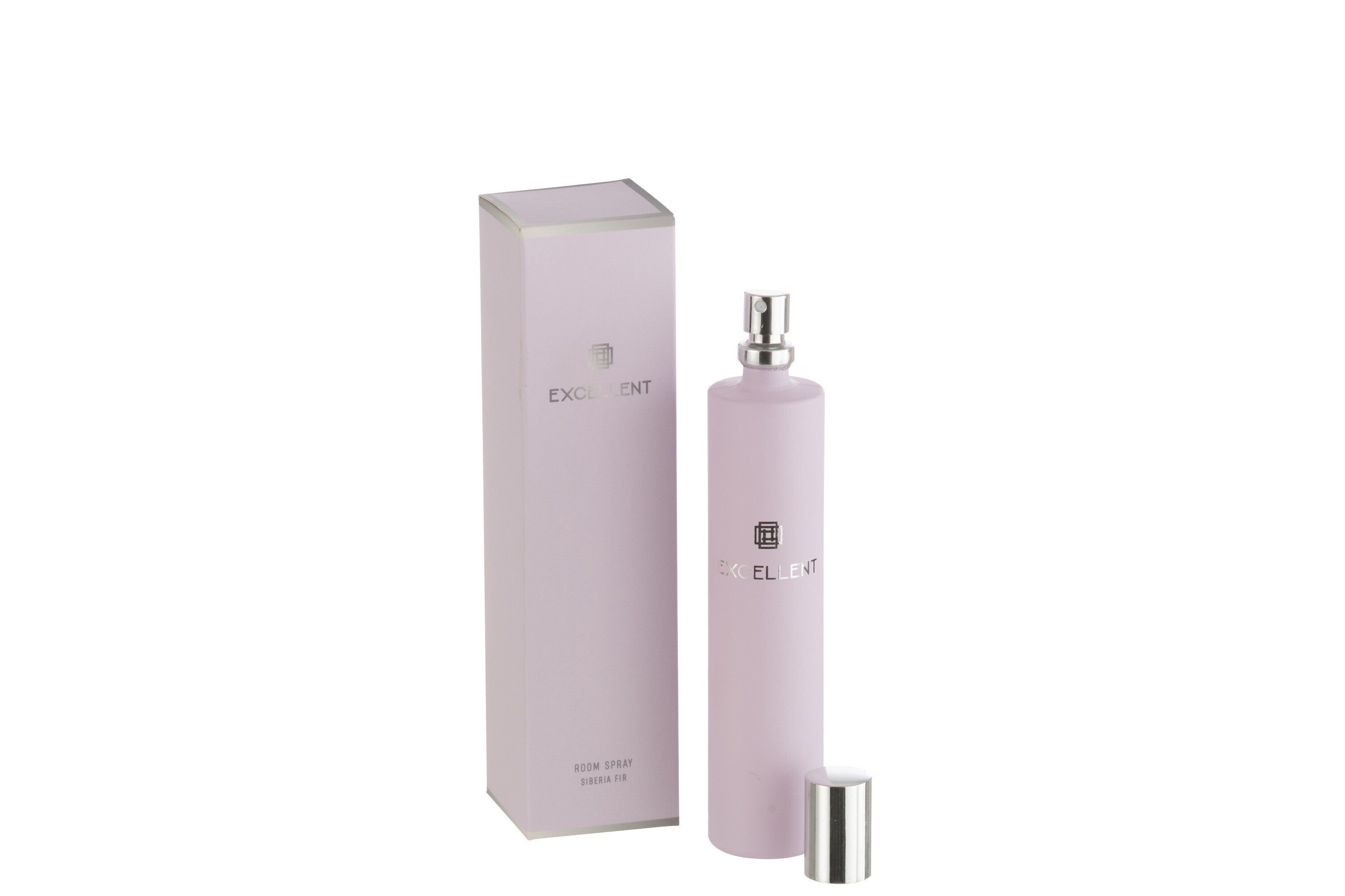 J-Line huisparfum Excellent - Siberia Fir - glas - lila