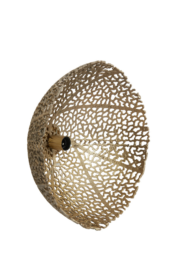 Light & Living wandlamp SINULA - Ø45x22cm - goud