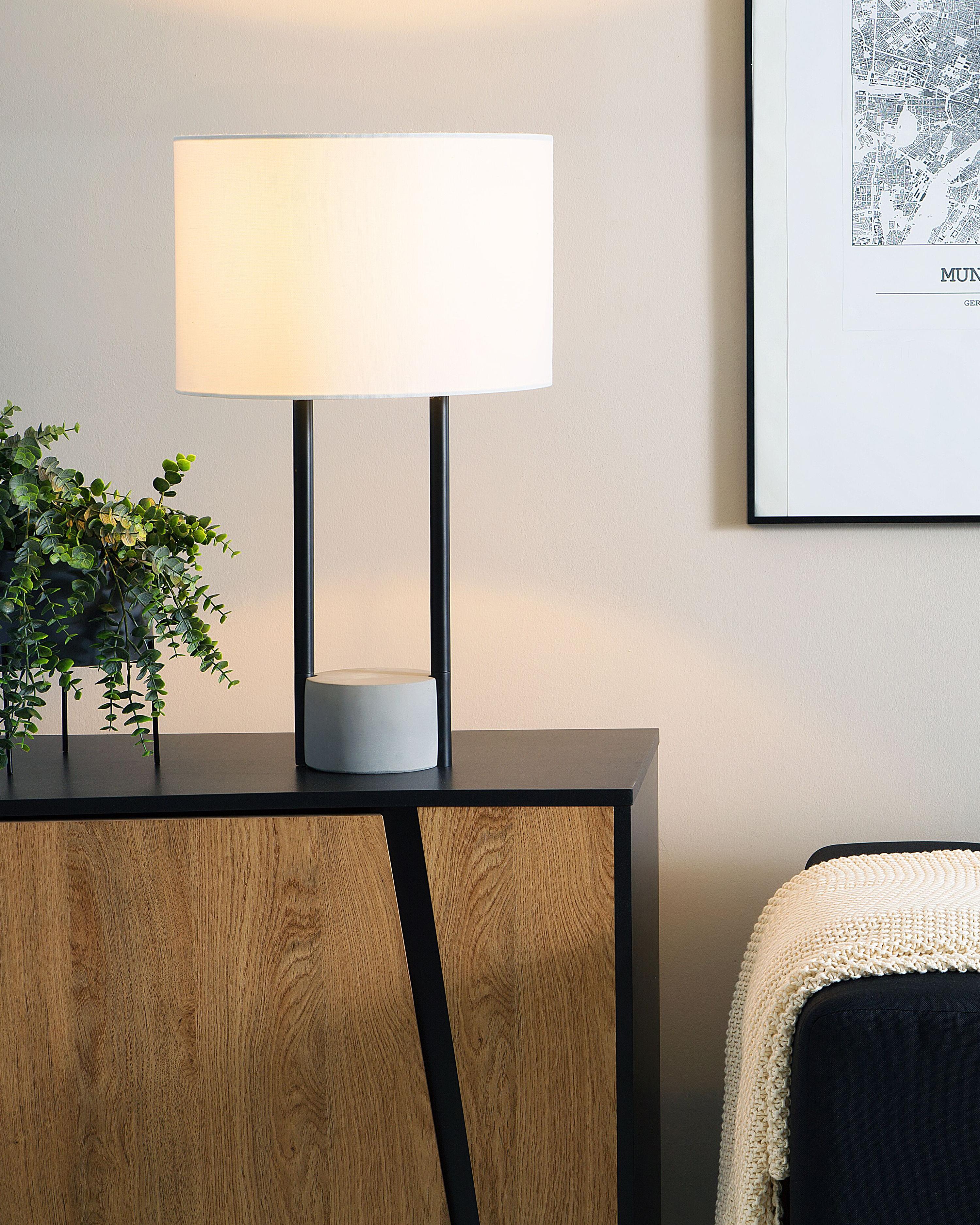 Table Lamp REMUS Metal White