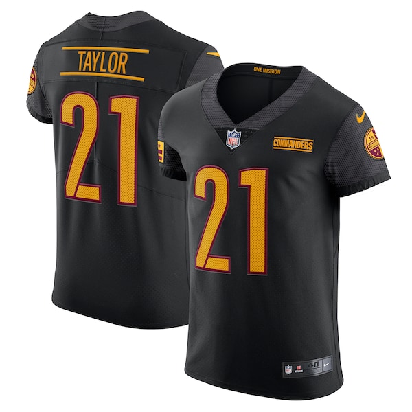 Sean Taylor Washington Commanders Nike Vapor Elite Retired Player Jersey - Black/Burgundy/White