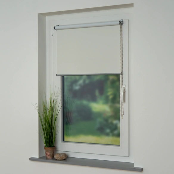 Verdunkelungsrollo, BxH: 60 x 160 cm, grau