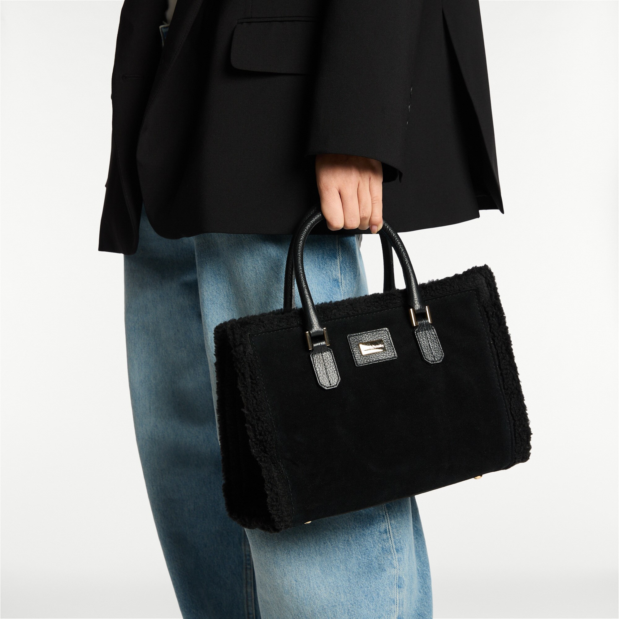 Cabin Mini<br>Mini Suede Tote