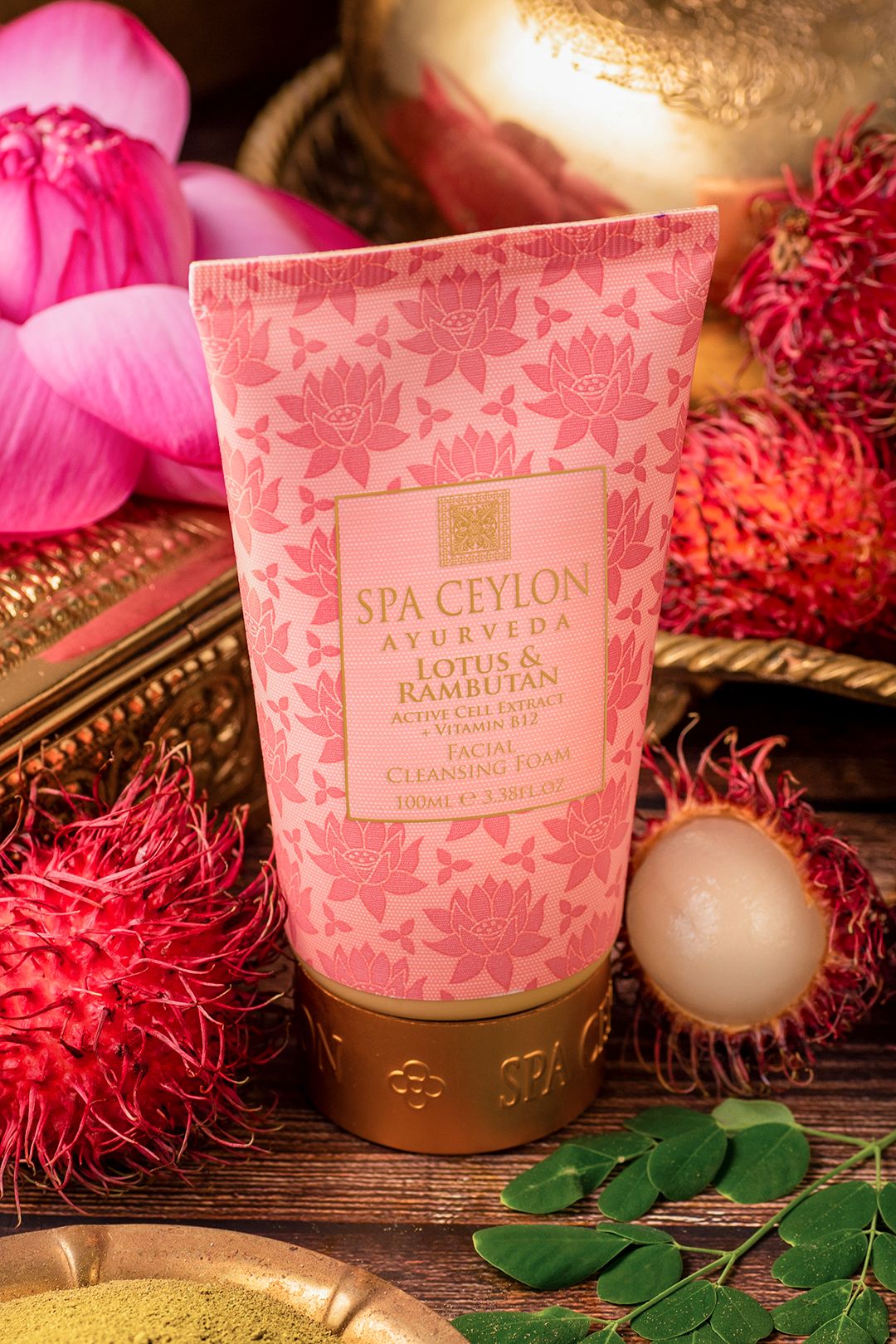Spa Ceylon Lotus & Rambutan Facial Cleansing Foam 100ml