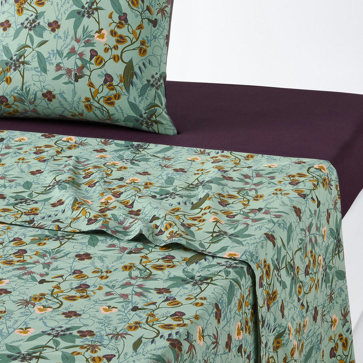 Drap coton lavé, beronise