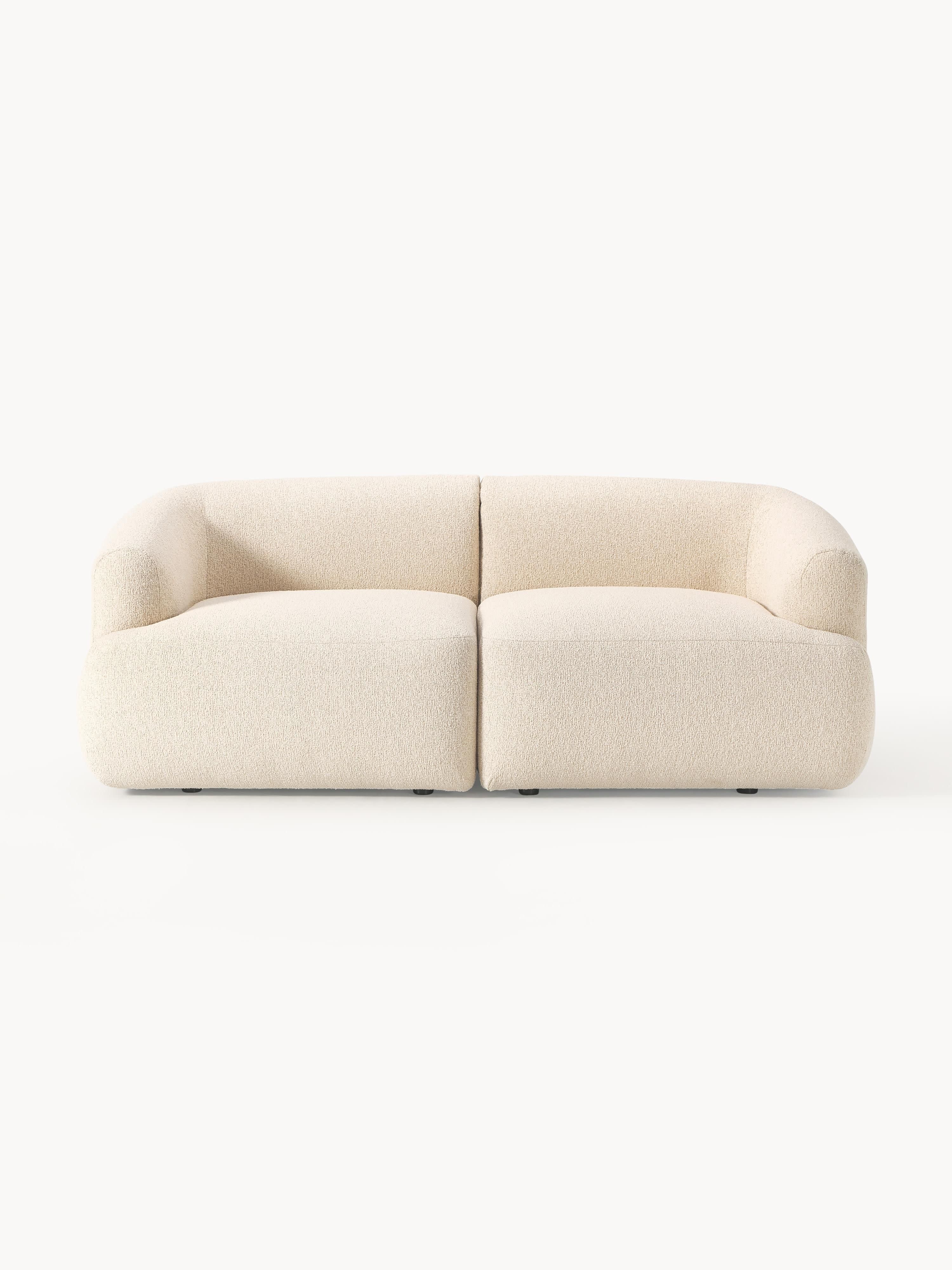 Modulares Bouclé-Sofa Sofia (2-Sitzer)