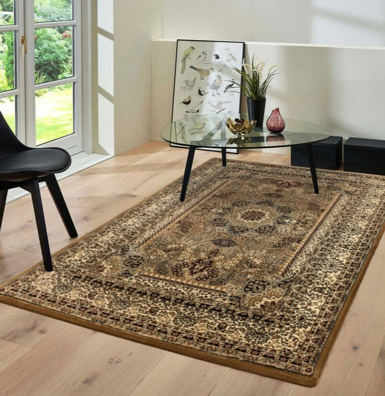 MARRAKESH - Tapis d'orient beige 160x230cm