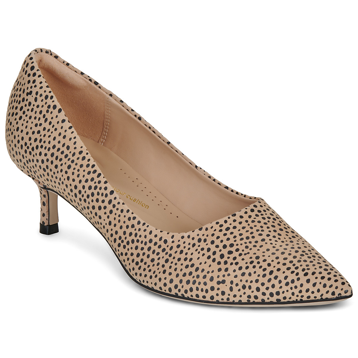 Clarks - Zarey Court - Beige / Black