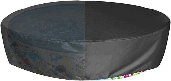 BASHLWUA Couverture De Piscine Ronde Couverture De Spa Rond Imperméable À La Poussière Bâche De Protection Housse De Protection Co