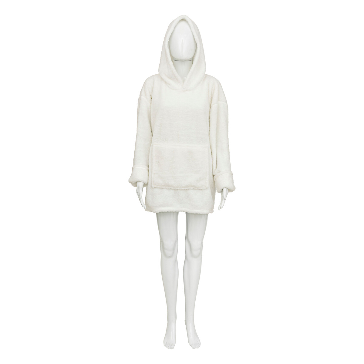 Fur slanket "Teddy" White, One size