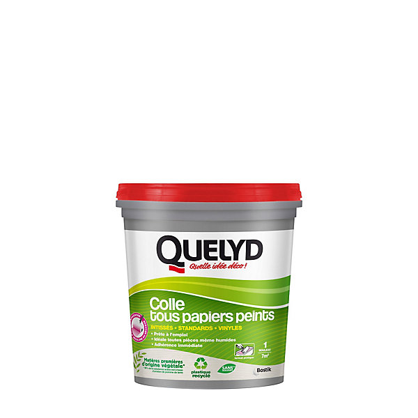 Colle papier peint Quelyd pâte avec indicateur coloré 1kg