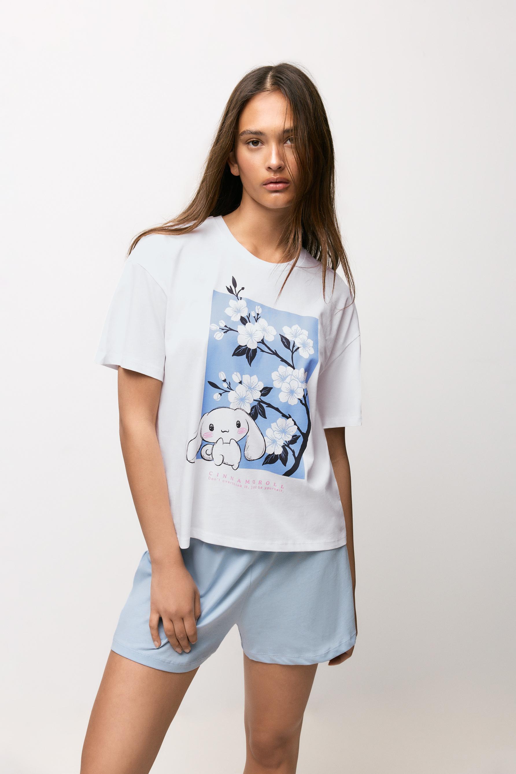 Pijama corto Cinamoroll de Hello Kitty ©SANRIO