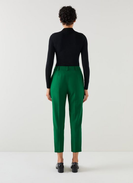 Mariner Green Cigarette Trousers