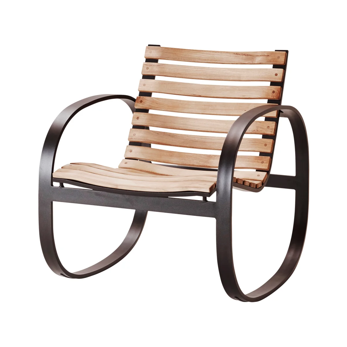 Cane-line - Parc Schaukelstuhl Outdoor, lava grey