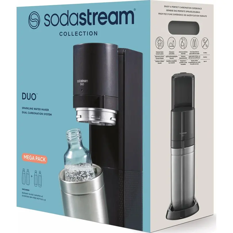 Wassersprudler Set bestehend aus verschiedenen Artikeln DUO