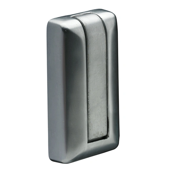 Mantelhaken zum Klappen, silberfarben, 1 Haken, Zinkdruckguss, 70 x 33 x 61 mm