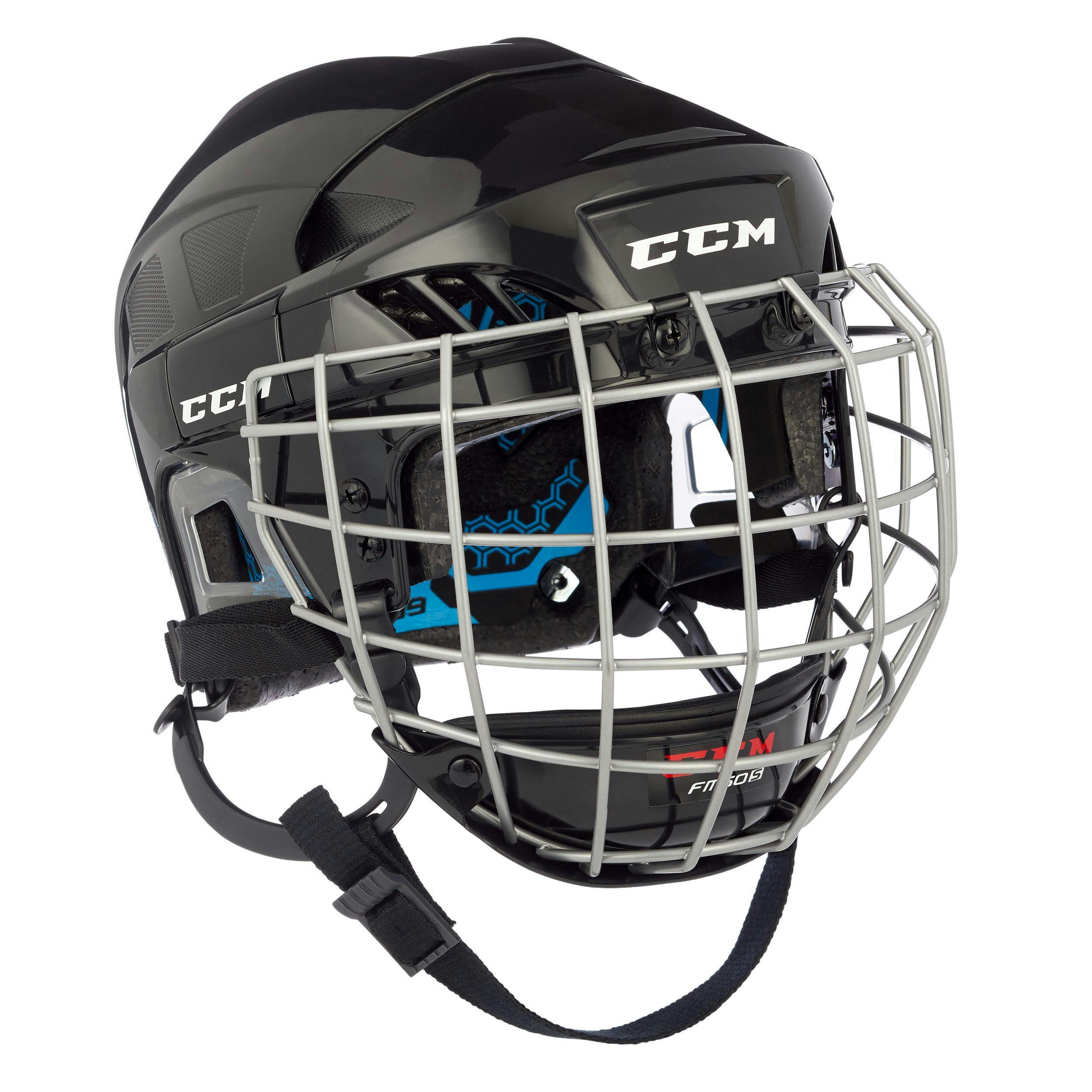 CCM XT99 Senior Hockey Helmet & Cage Combo, Black