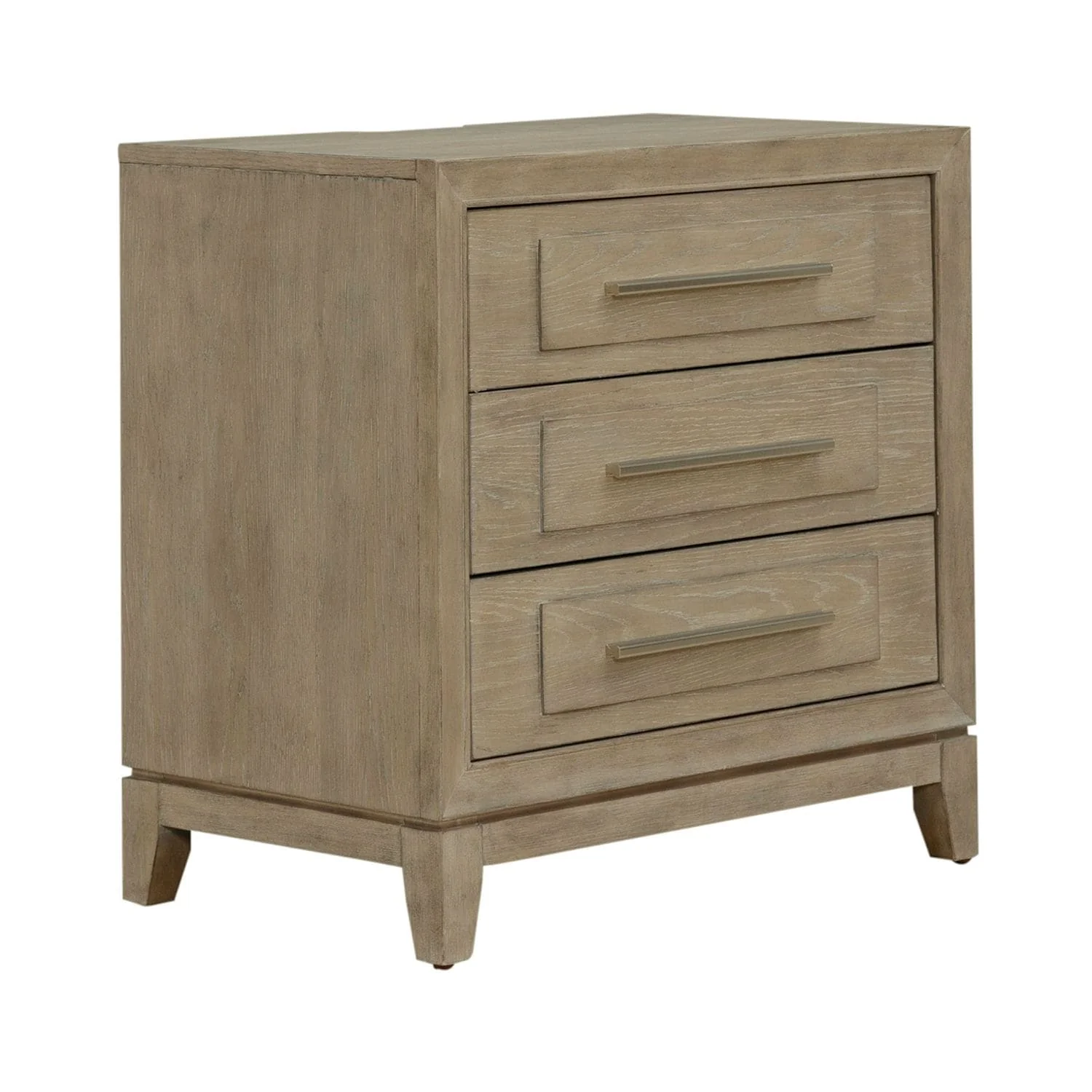 Liberty Furniture Brentwood 3 Drawer Nightstand with Charging Station