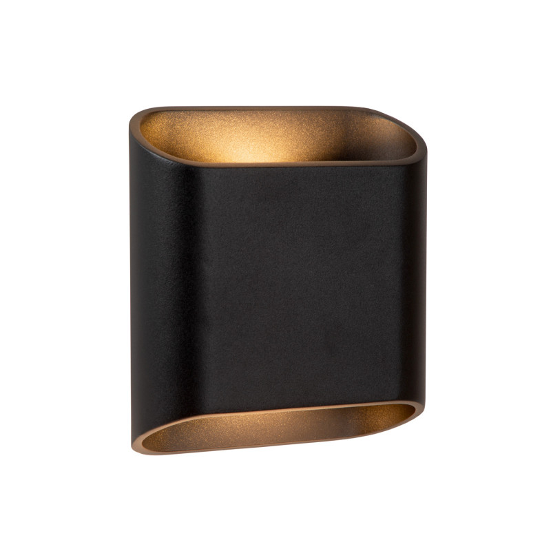 Applique extérieure LED Atila noire 500 lm 2 x 5 W LUCIDE