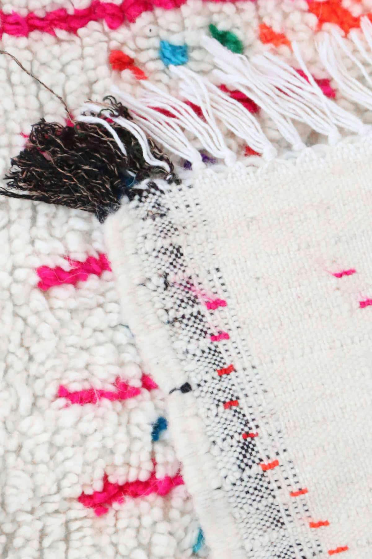 BERBERE - Tapis Berbere marocain pure laine 136x254