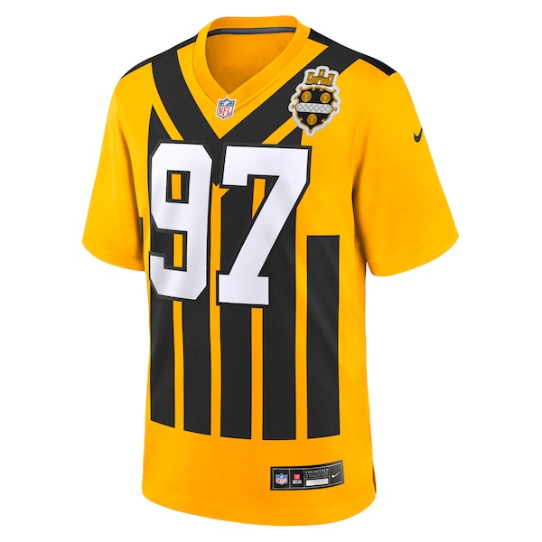 Terry Bradshaw Pittsburgh Steelers Nike Alternate 1933 Throwback Game Jersey - Gold