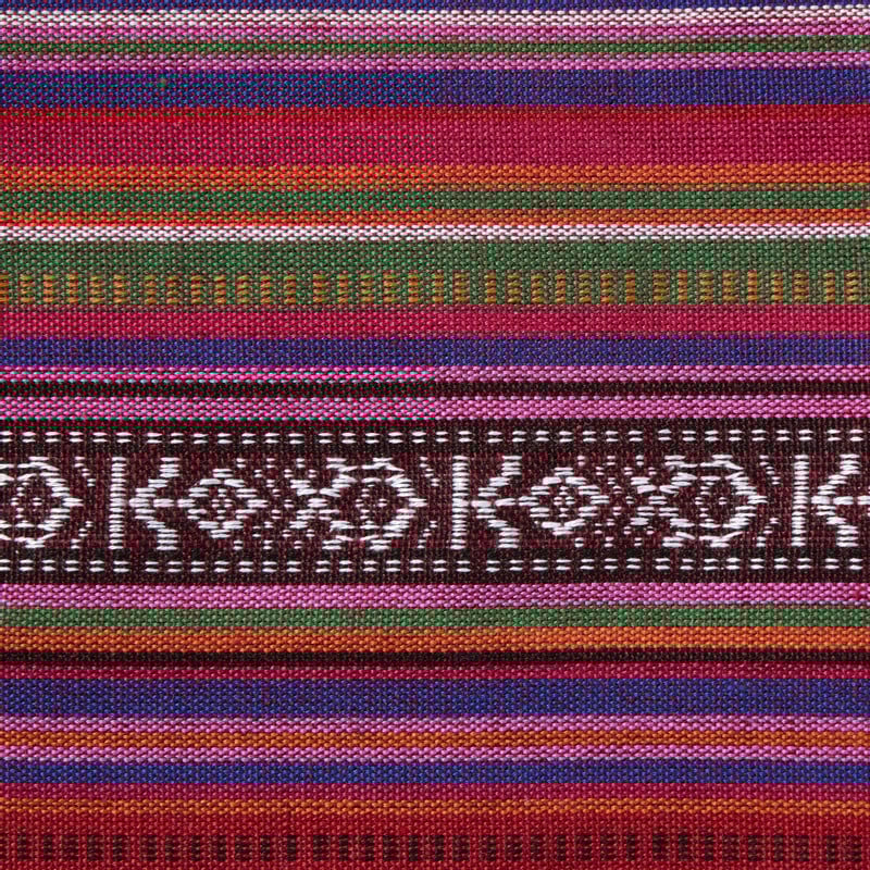 Plaid mexican- rood- 130x160 cm