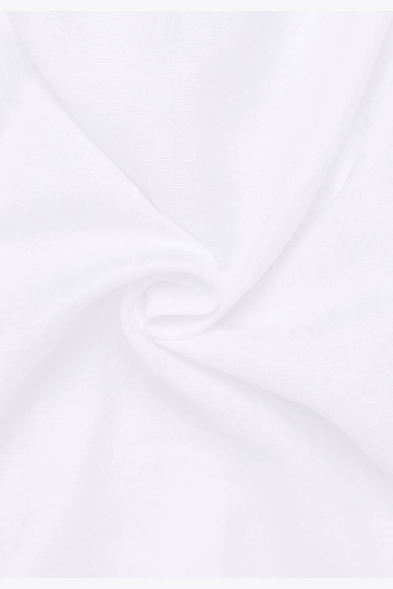 ETERNA 1863 Slim Fit Leinenhemd weiss, Einfarbig