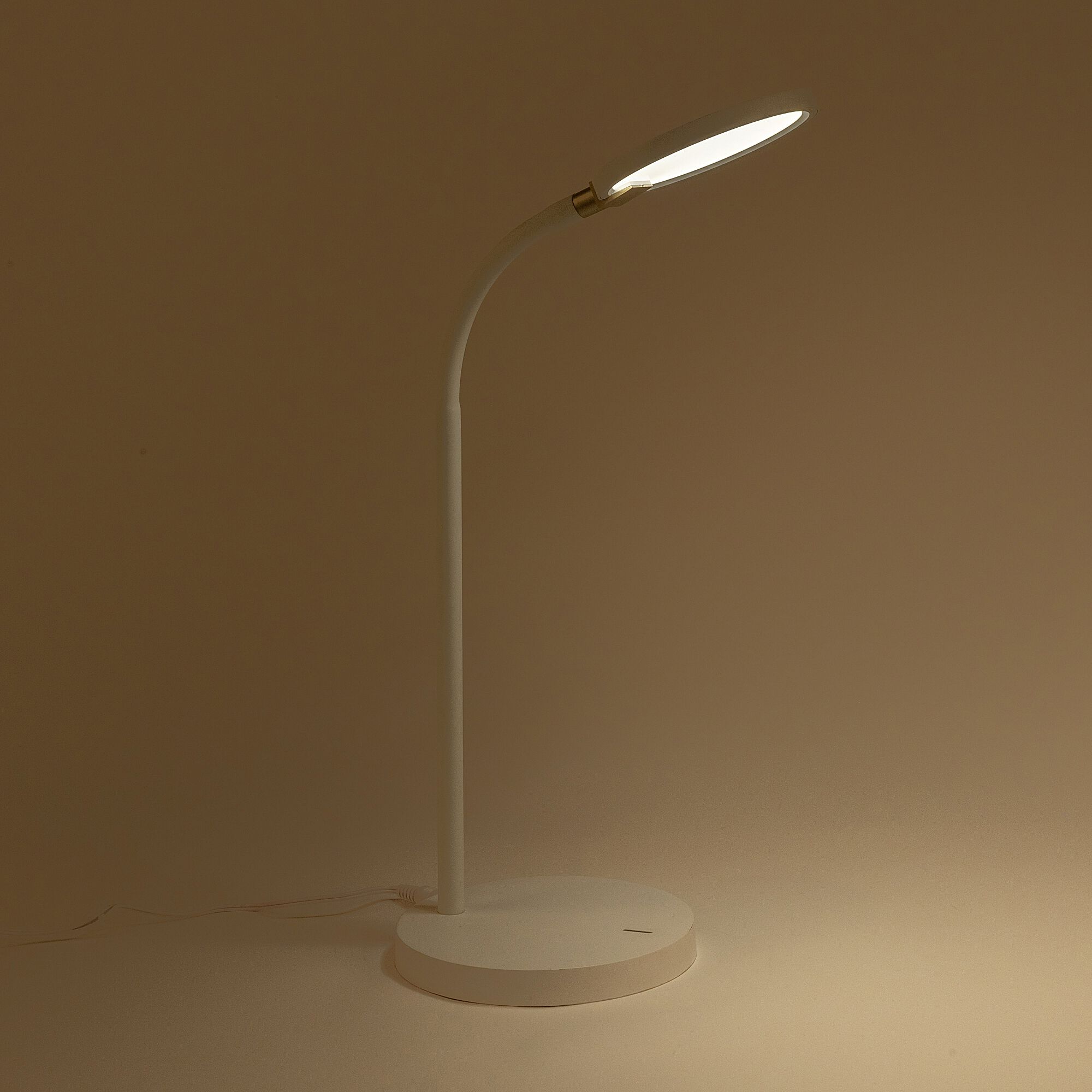 SOLAR - Lampe de bureau avec variateur H31,50cm - blanc