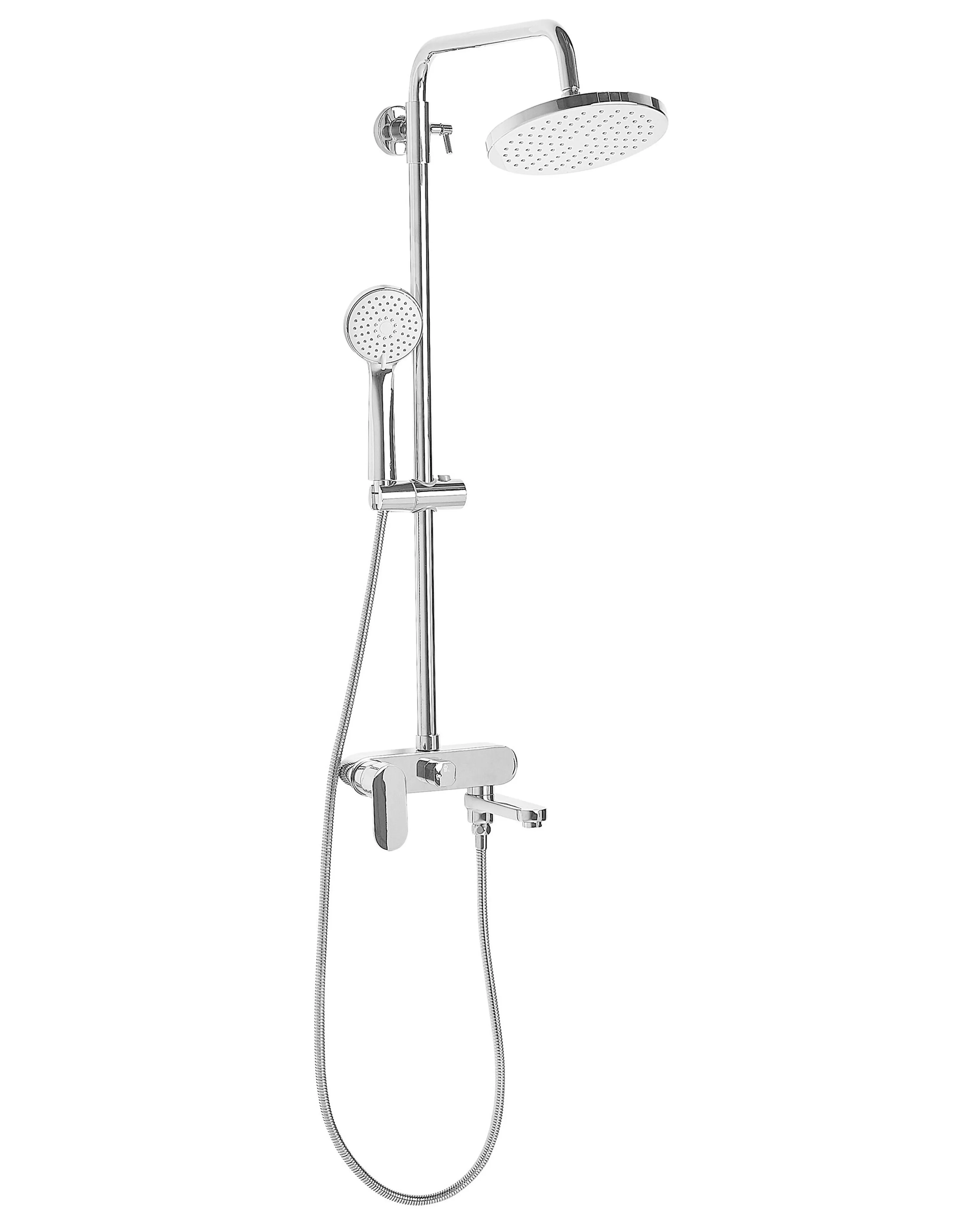 Mixer Shower Set with Rainshower GURARA Silver