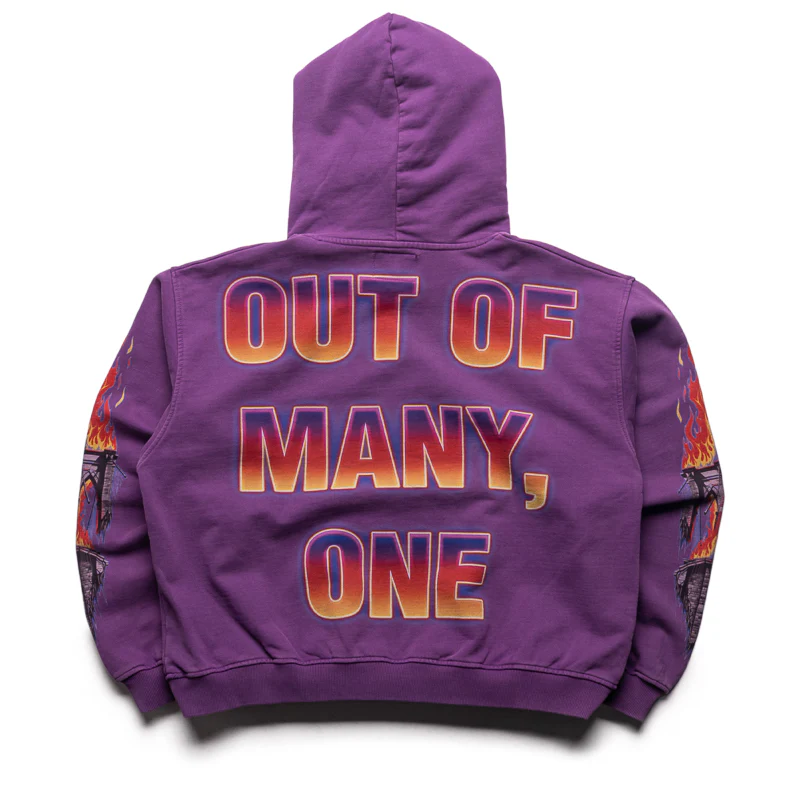 Godspeed New York Burnt Bridges Hoodie - Grape