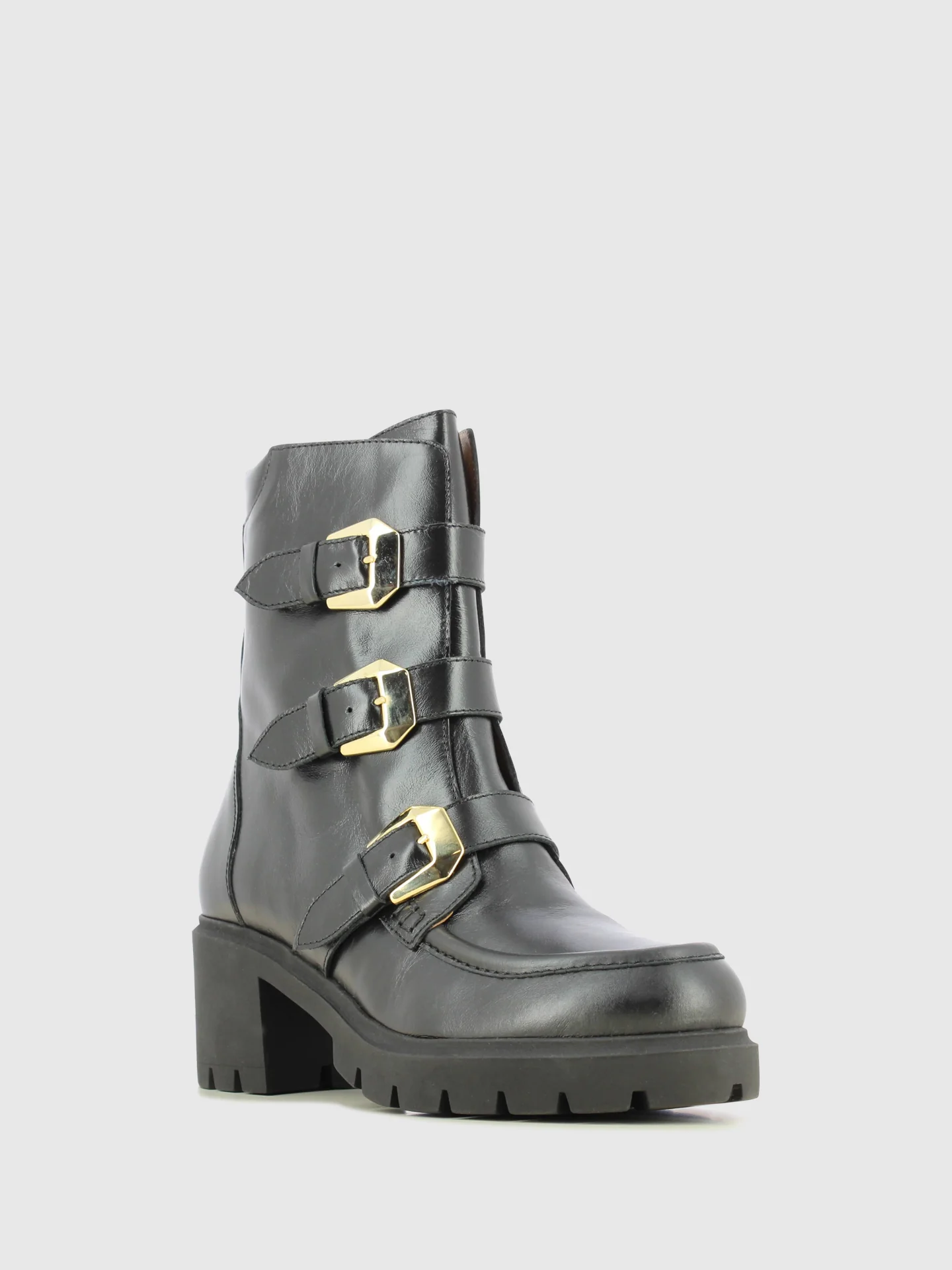 Botins com Fecho em Preto