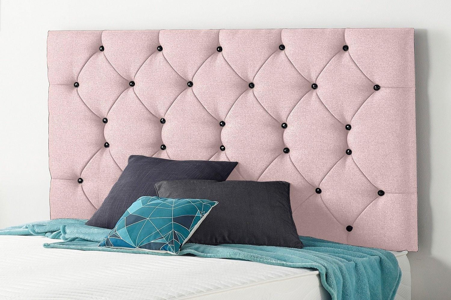 Somnior Premier Divan Bed Base with Headboard Tweed Fabric