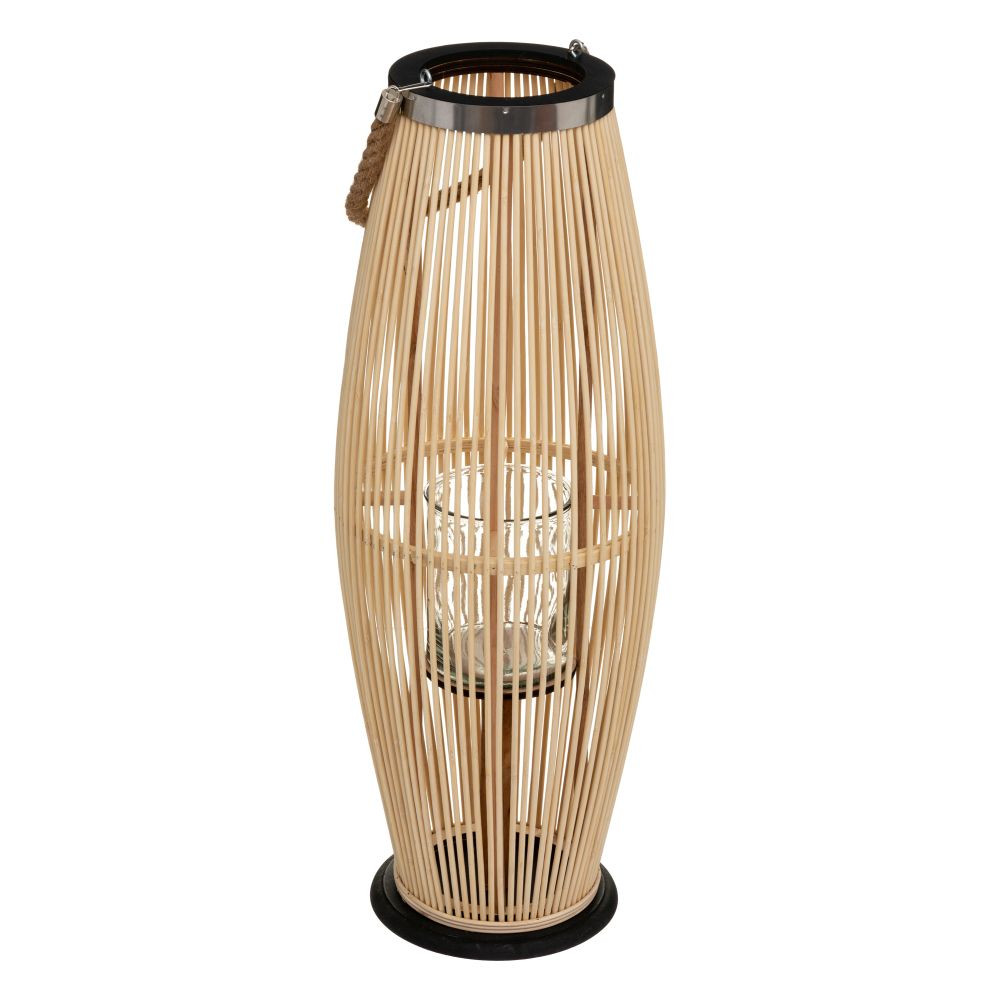 Latarenka Bambusowa 72 cm - Styl Skandynawski