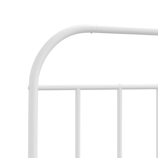 NNEVL Metal Headboard White 90 cm