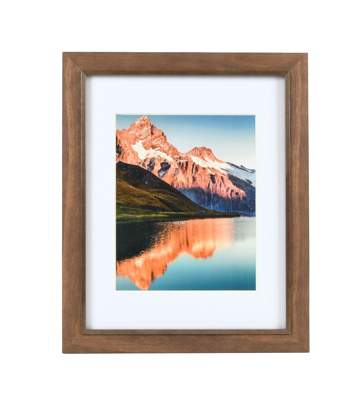 11 x 14 Matted to 8 x 10 Wood Portrait Frame by Hudson 43