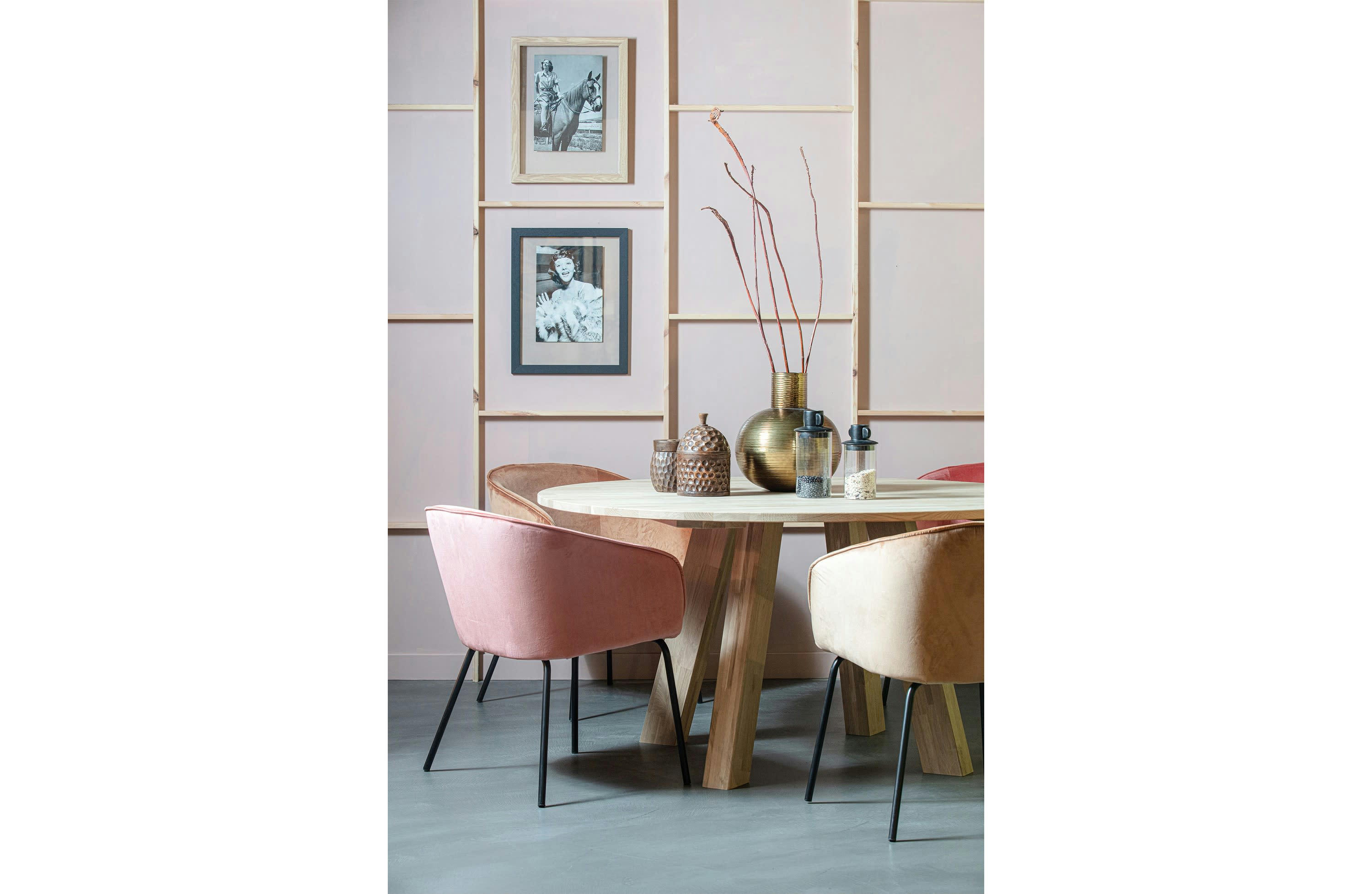 BLAKE - Grand cadre photo en bois noir 40x50