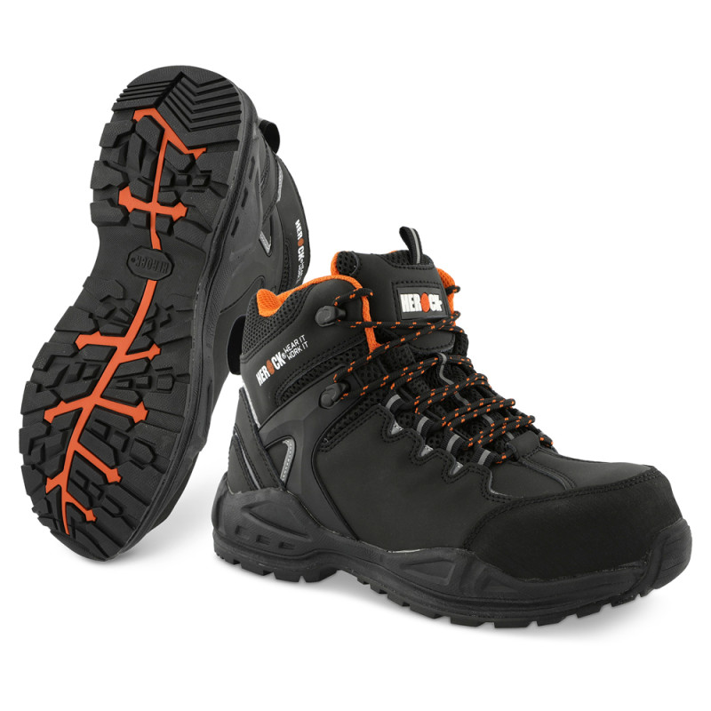 Paire de chaussures de sécurité hautes Gigantes S3 noires 44 HEROCK