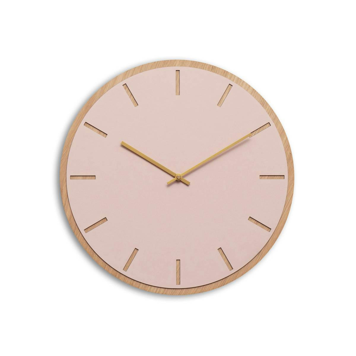 - Horloge murale en linoléum rose D38cm