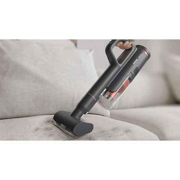 Aspirateur BalaiLaveur sans fil - PHILIPS XW6264/11 - 21,6 V - 450 ml - 2500 trs/min - Corail