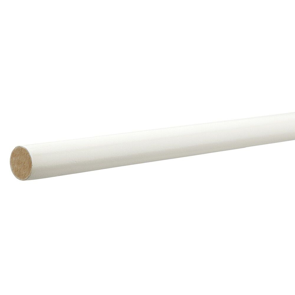 Tringle bois blanc L200xØ2cm