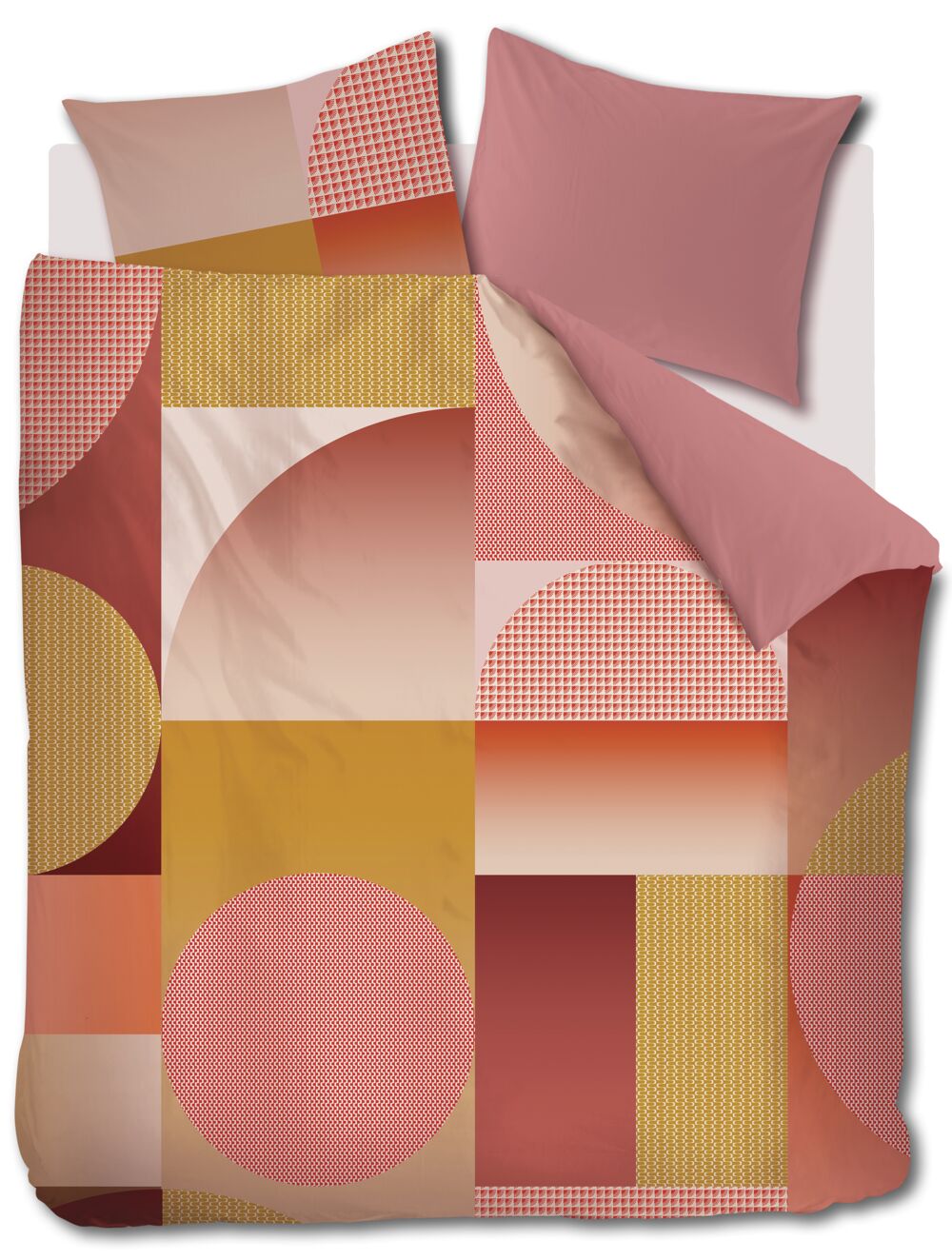Beddinghouse Dutch Design Sunset Boulevard - 240 x 200/220 cm - Koraal