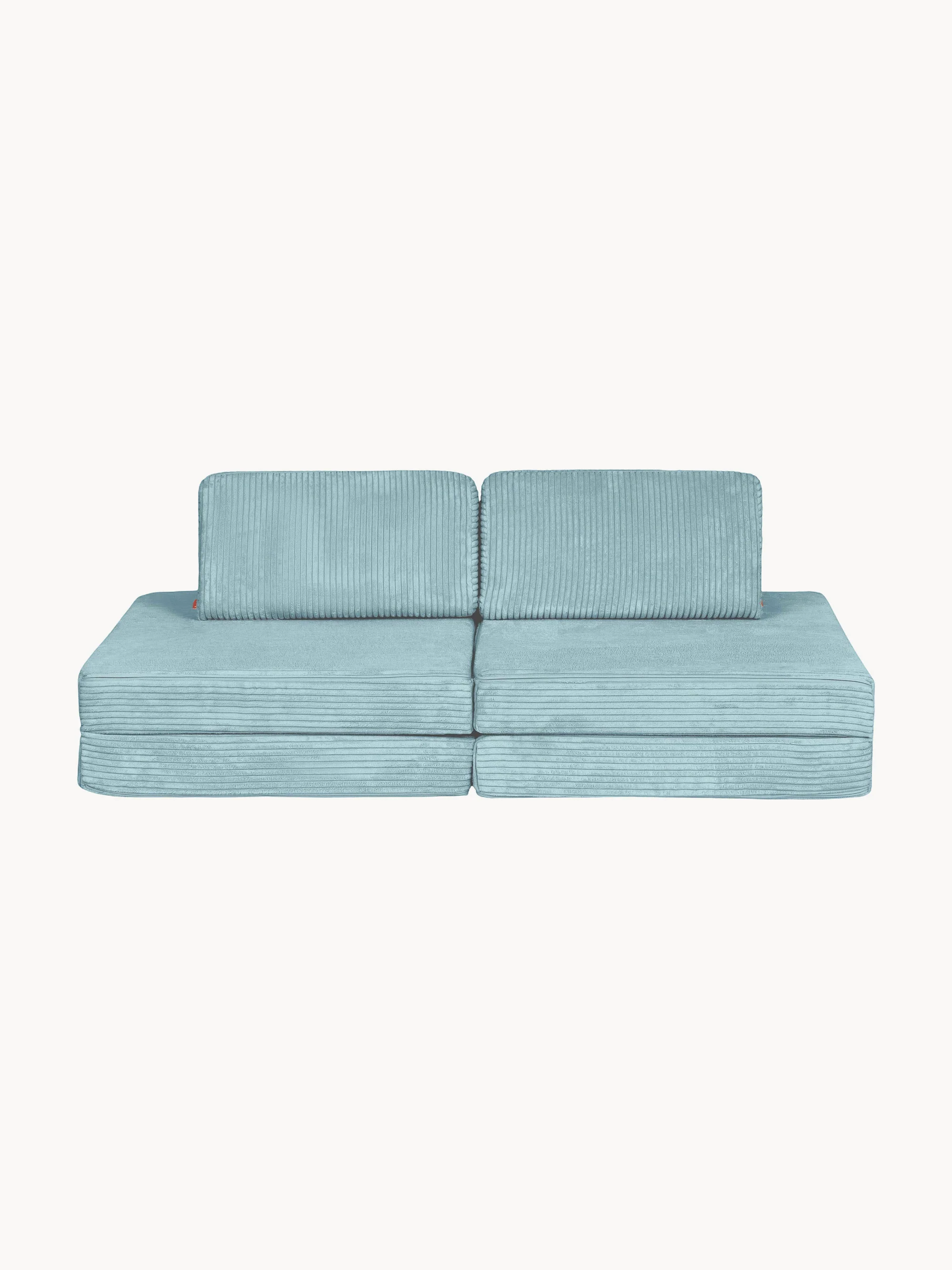 Modulares Spielsofa Mila aus Cord, handgefertigt