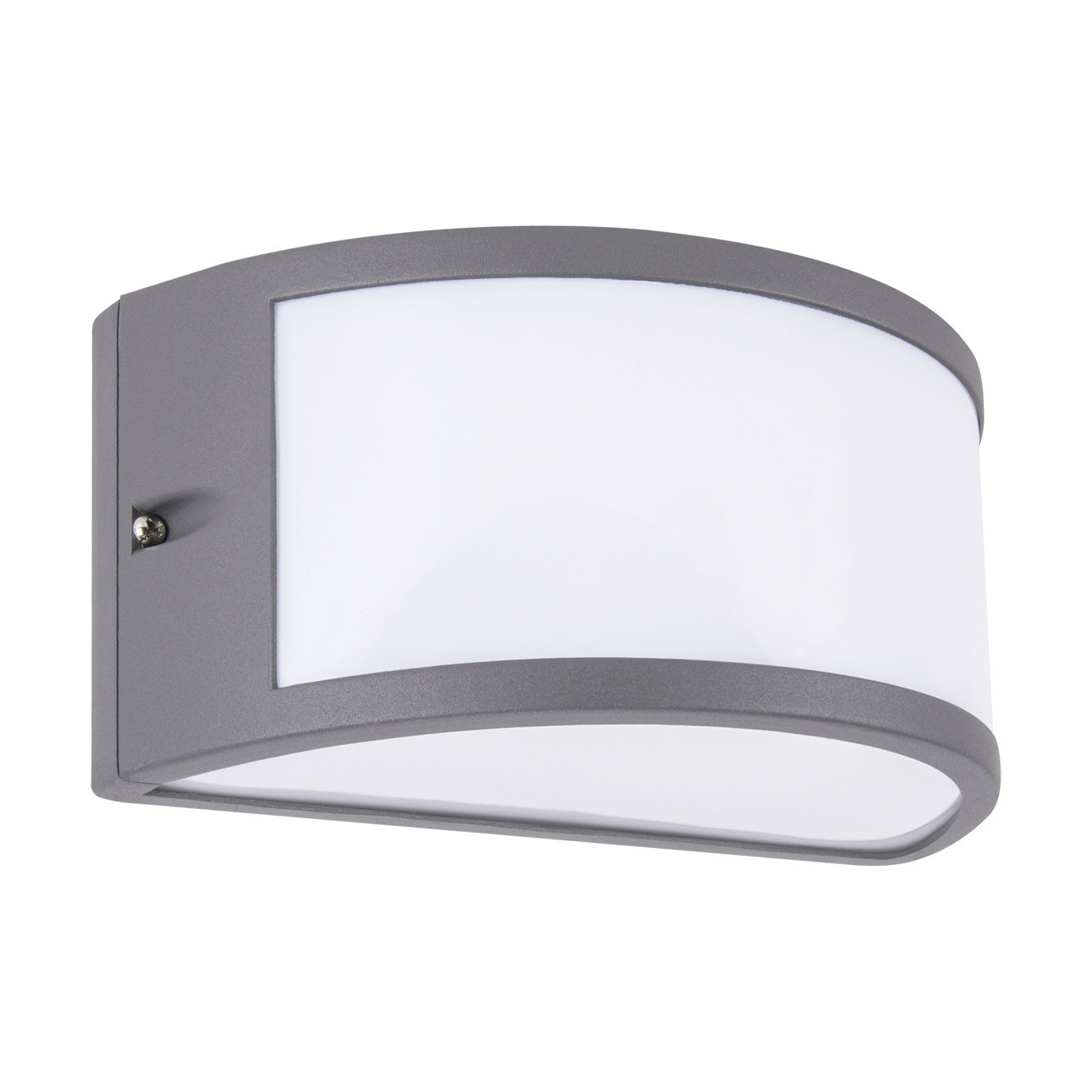 Kinkiet zewnętrznyciemnoszaro-biały GRETA 1xE27x40W IP54 Struhm