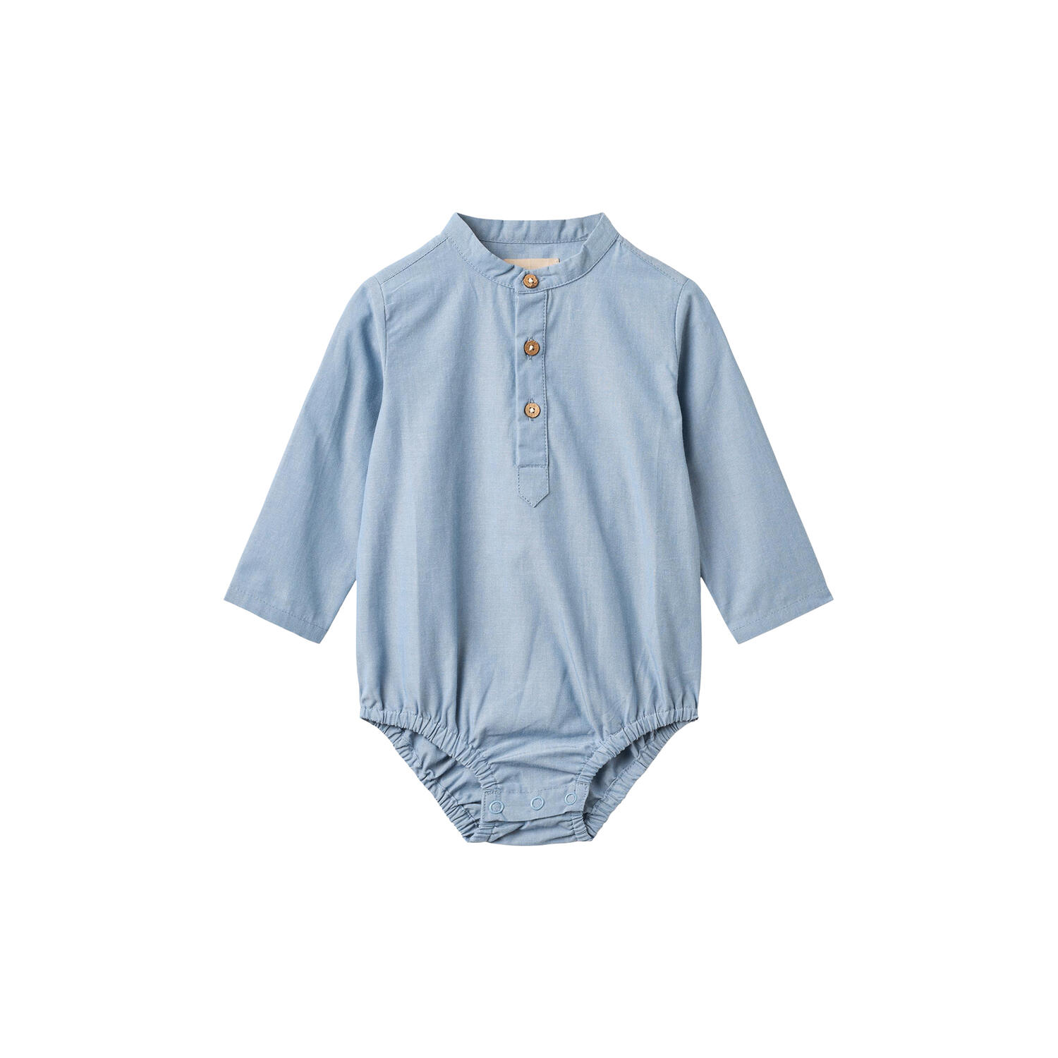 Romper Shirt Victor, blue chambrey
