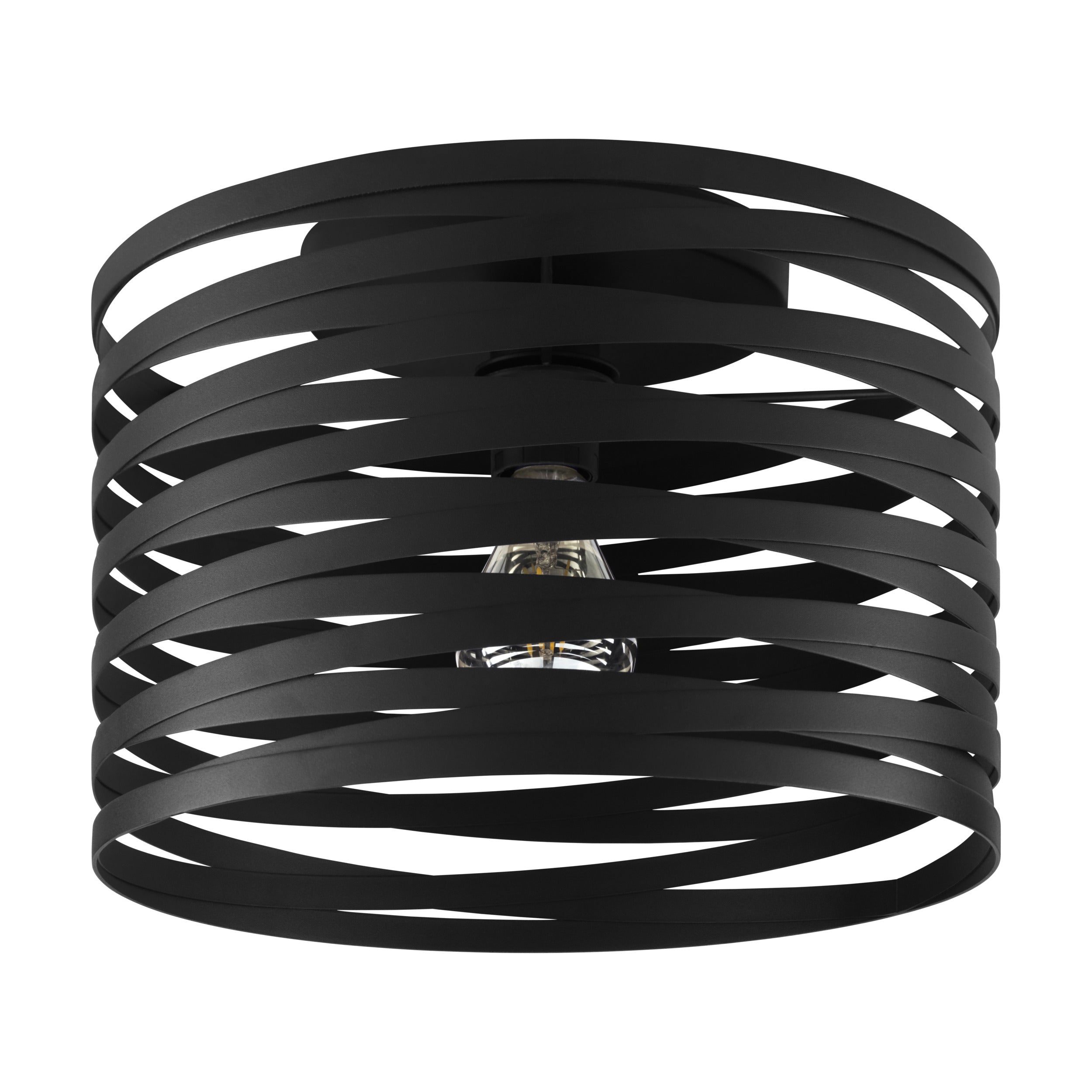 EGLO plafondlamp Cremella - e27 - ø 37 cm - zwart