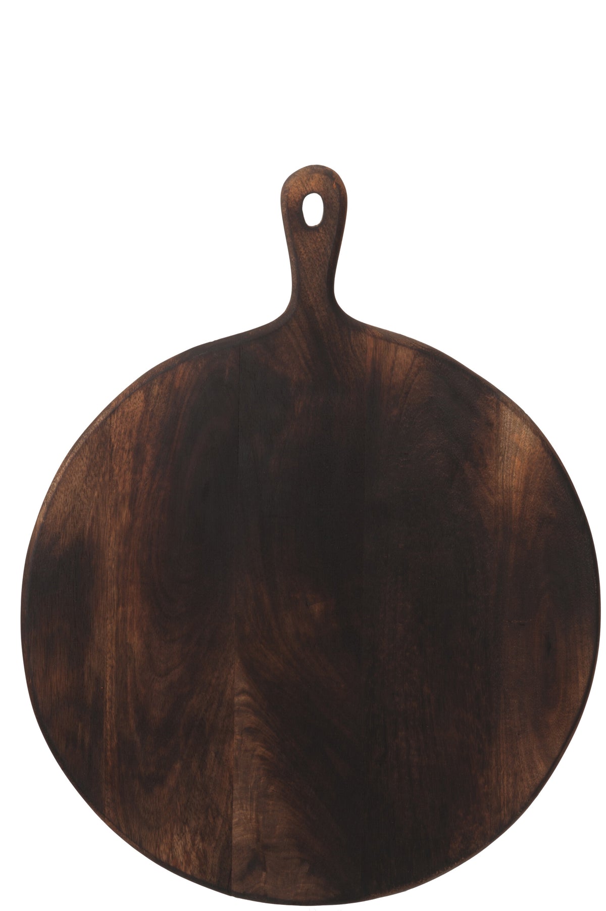 J-Line snijplank Rond - hout - donkerbruin - extra large