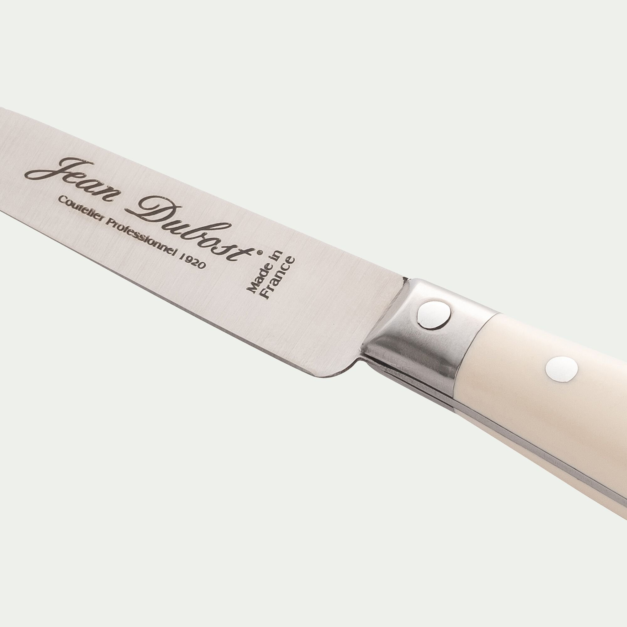 SPARTE - Couteau office en inox - blanc