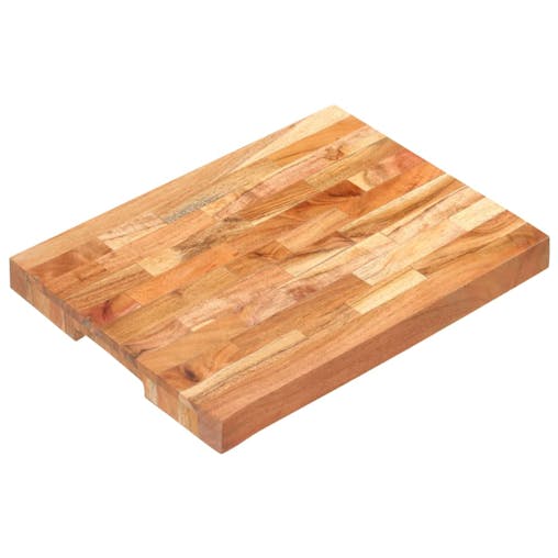 NNEVL Chopping Board 40x30x4 cm Solid Acacia Wood