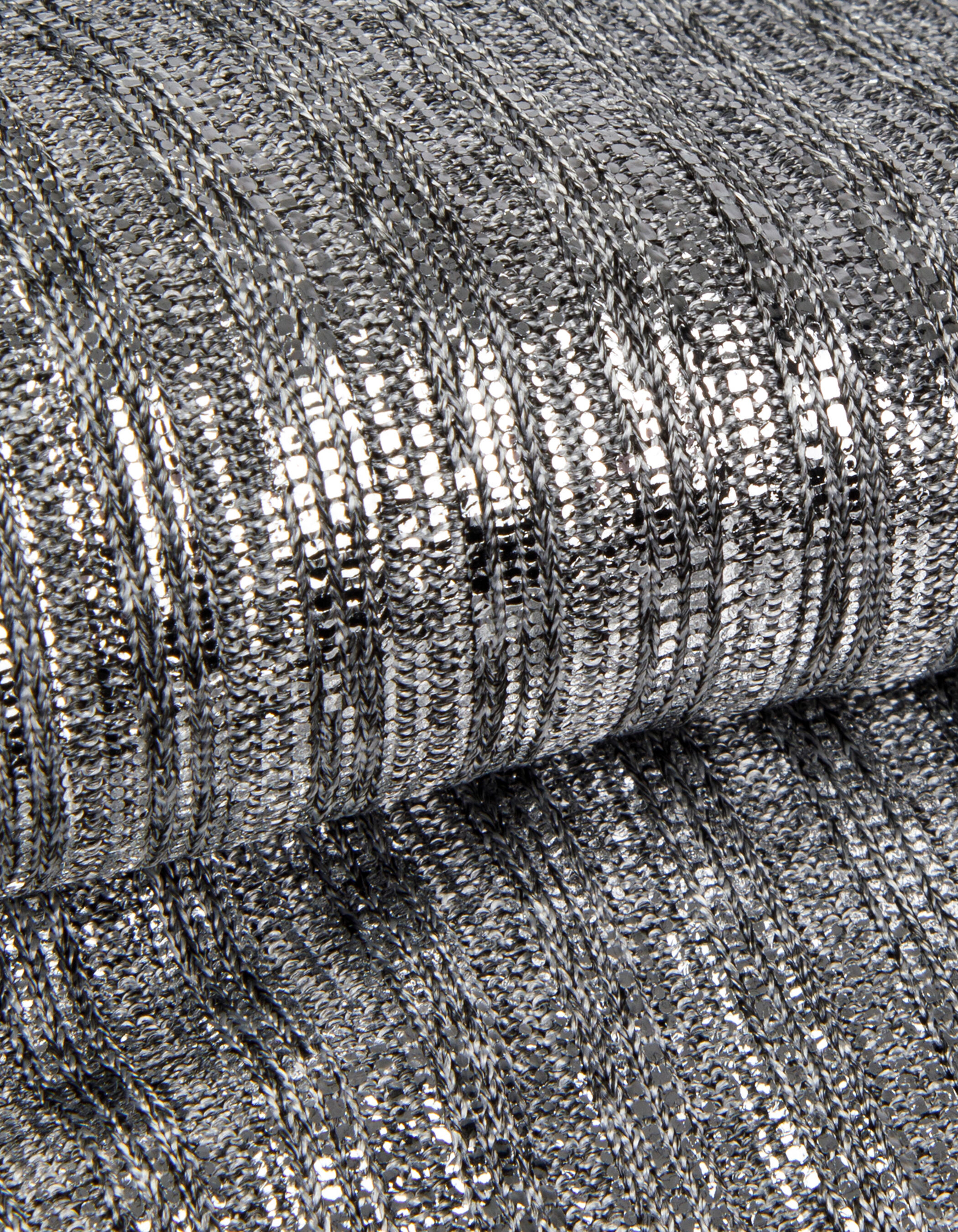 Tee-shirt sans manches gris argenté nœud dos Femme