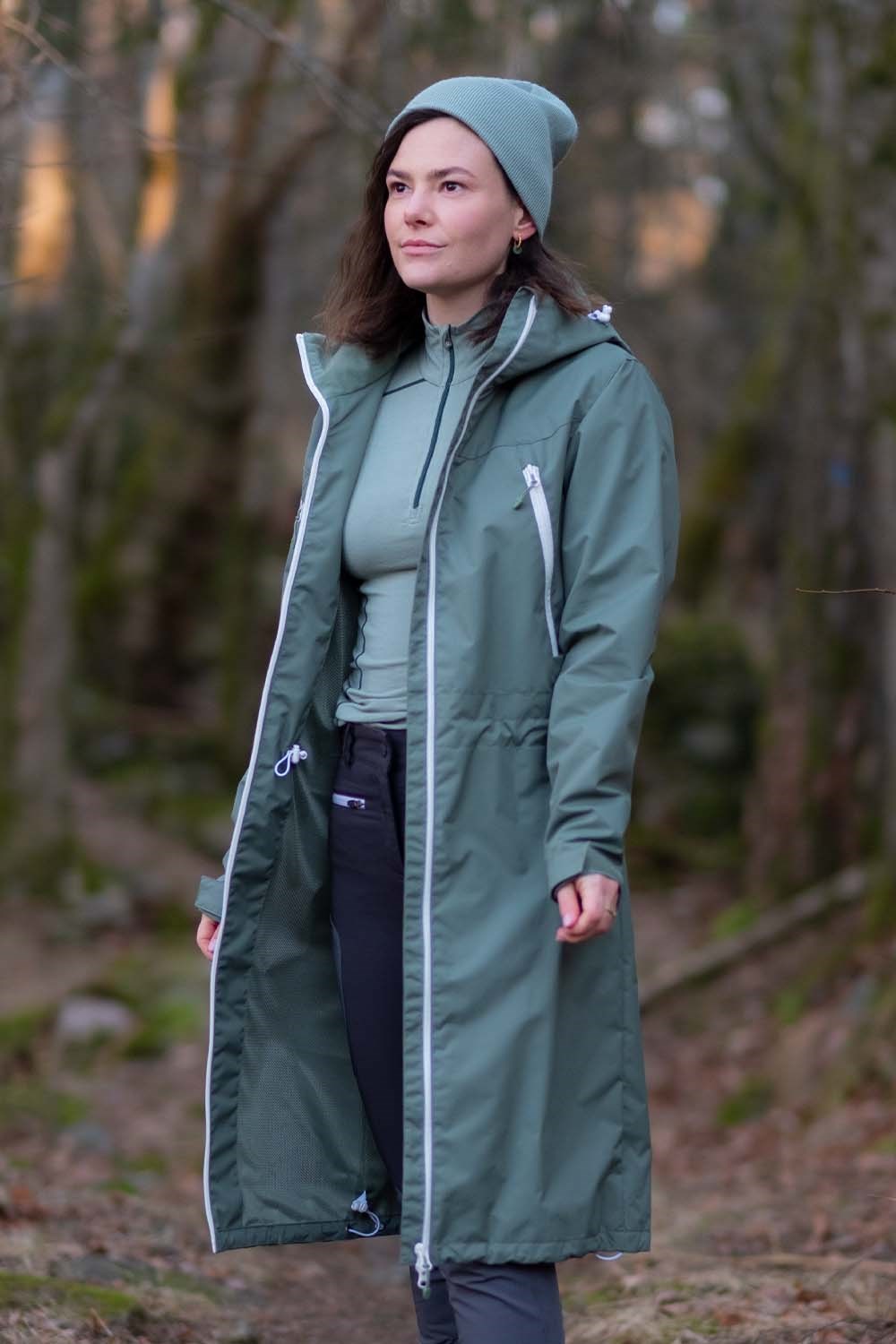 Froland vanntett lang skallparkas
