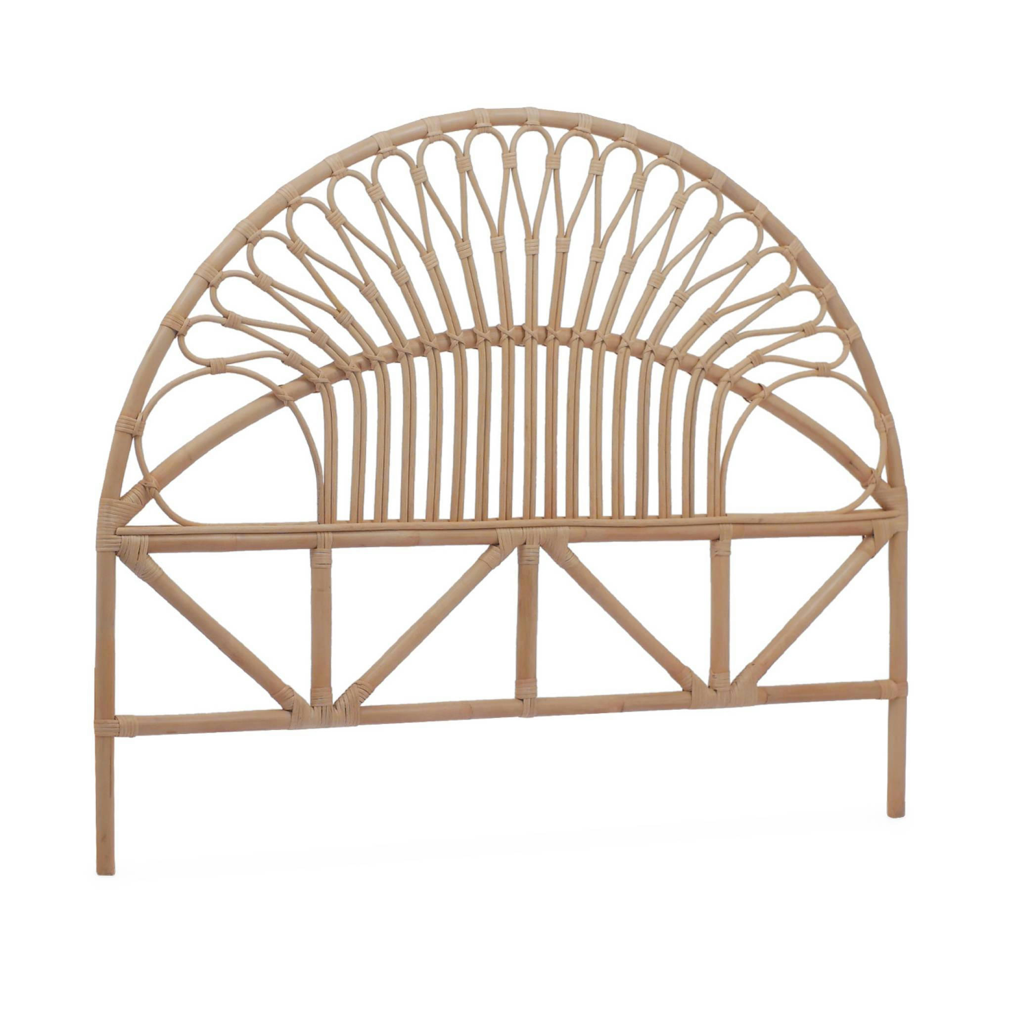 MALACCA - Tête de lit en rotin naturel